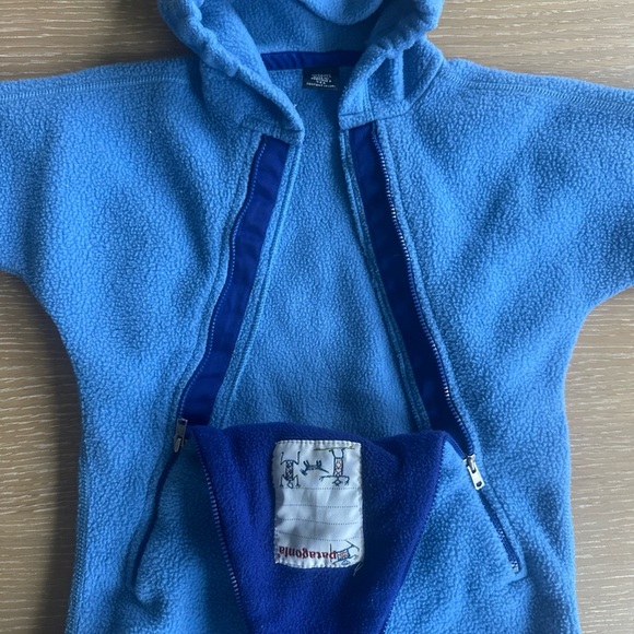 Patagonia fleece baby bunting suit size large - Picture 2 of 6